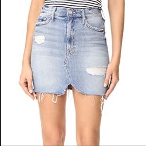 Mother Denim The Sacred Slit Mini